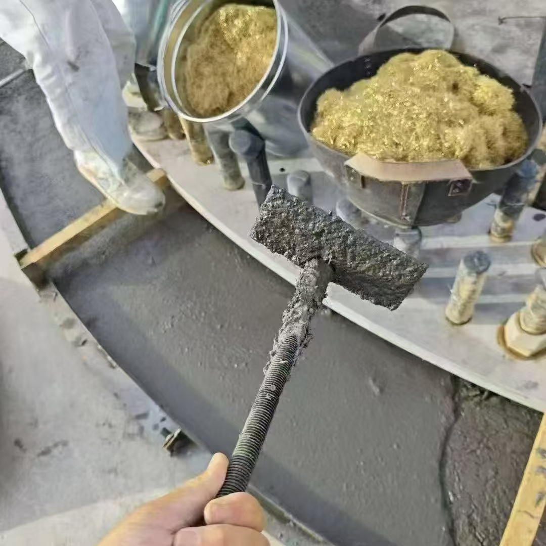 南昌C120钢纤维高强无收灌浆料 轧机压缩机汽轮机发电机锻压设备底座灌浆材料